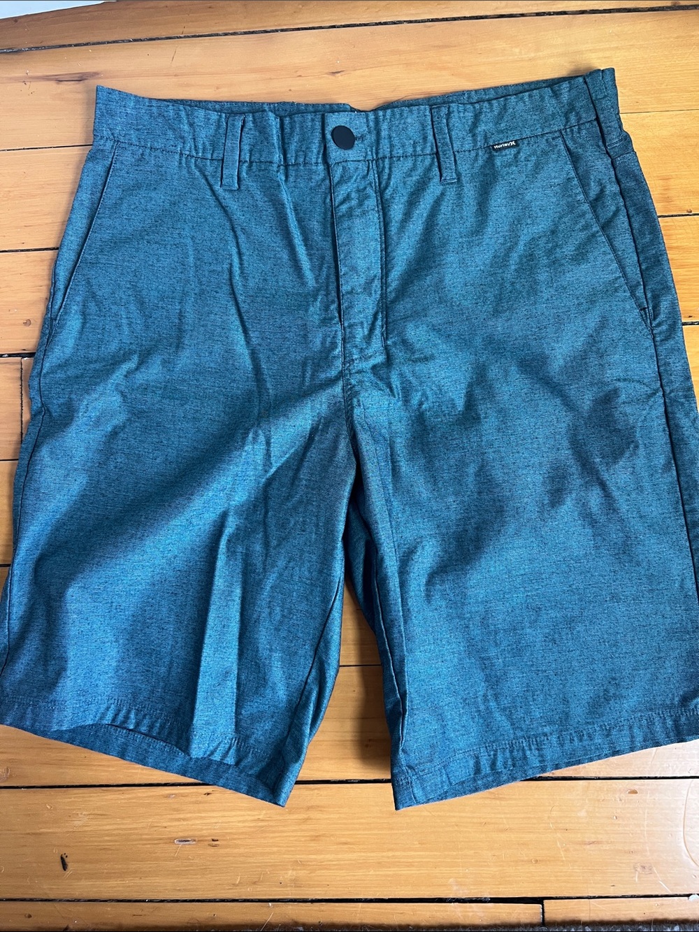 Men's Hurley Green/Gray Shorts 33 waist